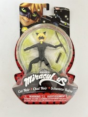 Miraculous CAT NOIR ACTION FIGURE Bandai Brand New!