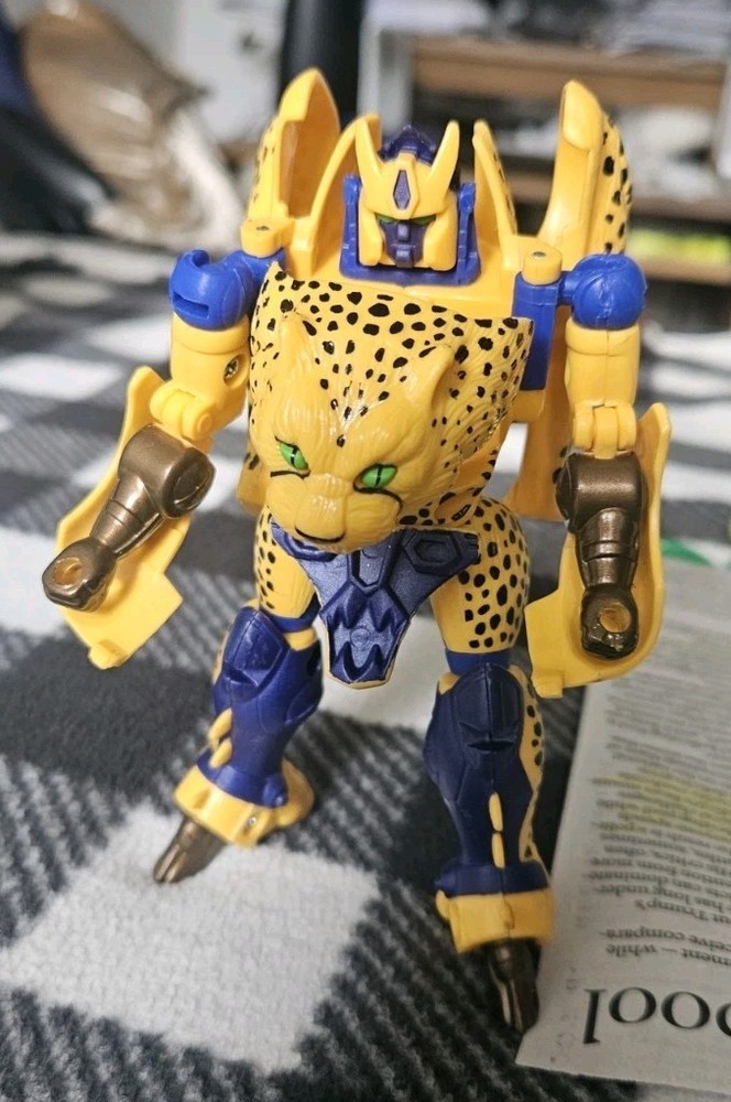 Transformers Beast Wars Cheetor 1996 Mint (No Tail/Gun)