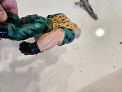 VTG HASBRO 1998 Small Soldiers Chip Hazard 6.5″ W Arm Cannon Action Figure Hero