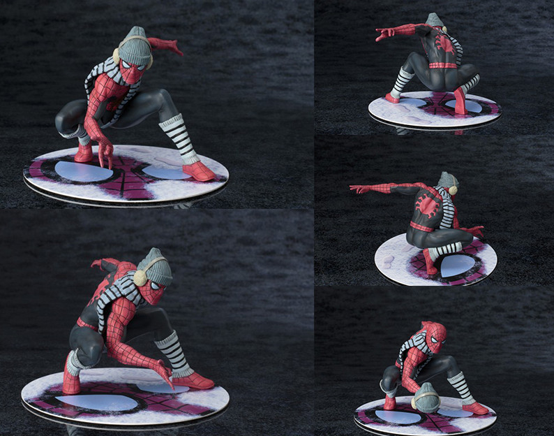 Kotobukiya MARVEL Spider-Man Winter Gear New York Comic-Con ArtFX+ Statue
