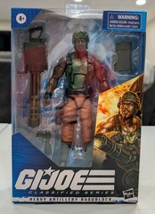 Hasbro GI Joe Classified #28 Heavy Artillery Roadblock Amazon Exclusive Sealed