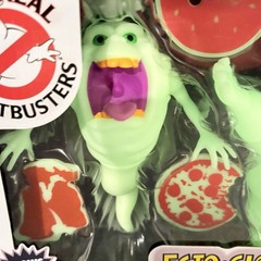 The Real Ghostbusters Ecto-Glow Classic Ghosts Slimer & Stay-Puft Action Figures