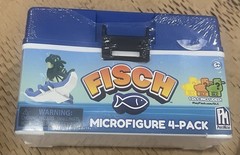PhatMojo Fisch Collectible Action Figure Playset BLUE