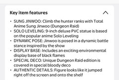 Crunchy x Jazwares: Solo Leveling Sung Jinwoo (Dungeon Raid Version) Total Anime