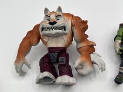TMNT Teenage Mutant Ninja Turtles Figure Playmates Dogpound & Michaelanglo