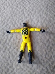 Road Champs MXS Rider J. Renard #88 Action Figure 3.75″ Yellow & Black