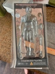 1/6 1:6 12″ Scale Kaustic Plastik kp 04 3 Gen k body black empty box only