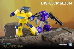 DR.WU DW-E37&E38 LEAP PULSE GUN E39 WHEEL HUB MINI Action Figure 5cm 2people/set