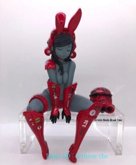 New Coolrain Labo Rabbit Trooper Pure White Dark Grey Pink Red Toy Gift Figure
