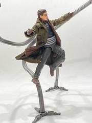 SU-LTC-MVOCK: Dark Green Wired Coat for Marvel Legends No Way Home Doc Ock