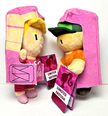 S/2 Barbie Stumble Guys Plush Buddies 8″ Limited Edition Mattel 2024 NWT