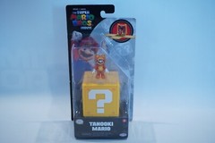 Jakks Pacific Super Mario Bros Movie Tanooki Mario 1.25 in Mini Figure NEW a14