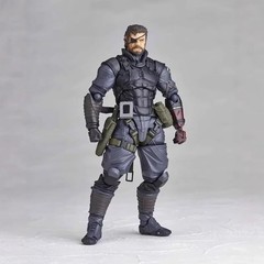 15cm Metal Gear Solid Solid Snake Articulated Action Figure Alloy Collectible Mo