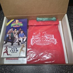 Vintage 1994 Mighty Morphin Power Rangers Official Fan Club Complete Welcome Kit