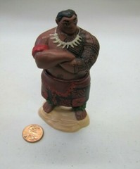 Disney Chief Tui From Moana Movie Pvc Figure Figurine Cake Topper 4″ Toy Doll