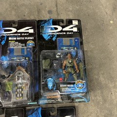 Vintage 1996 Independence Day ID4 Variety Action Figure Lot Trendmasters Sealed