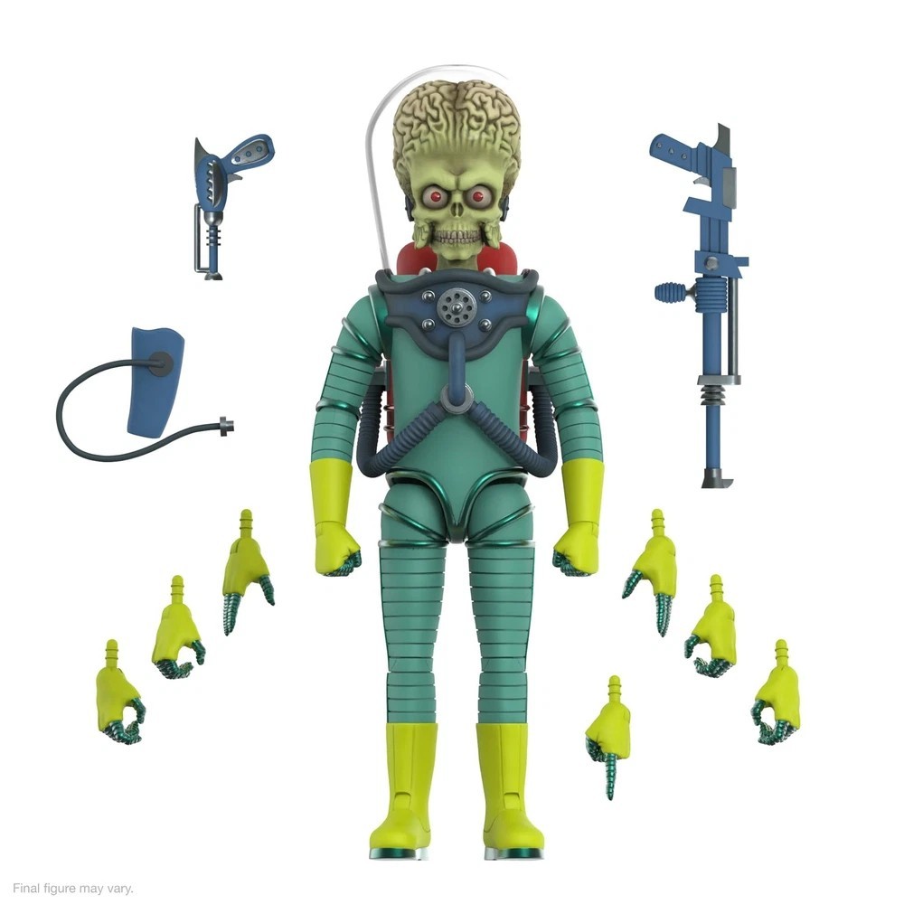 ULTIMATES! Mars Attacks Martian The Invasion Begins – 7″ Mars Attacks Action …