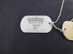 Pokemon Squirtle 07 Collectible Dog Tags and chain