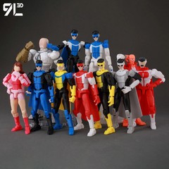 9L3D Lucky13 2.0 Invincible 1/12 Multi-Jointed Action Figure T13 Mannequin NEW