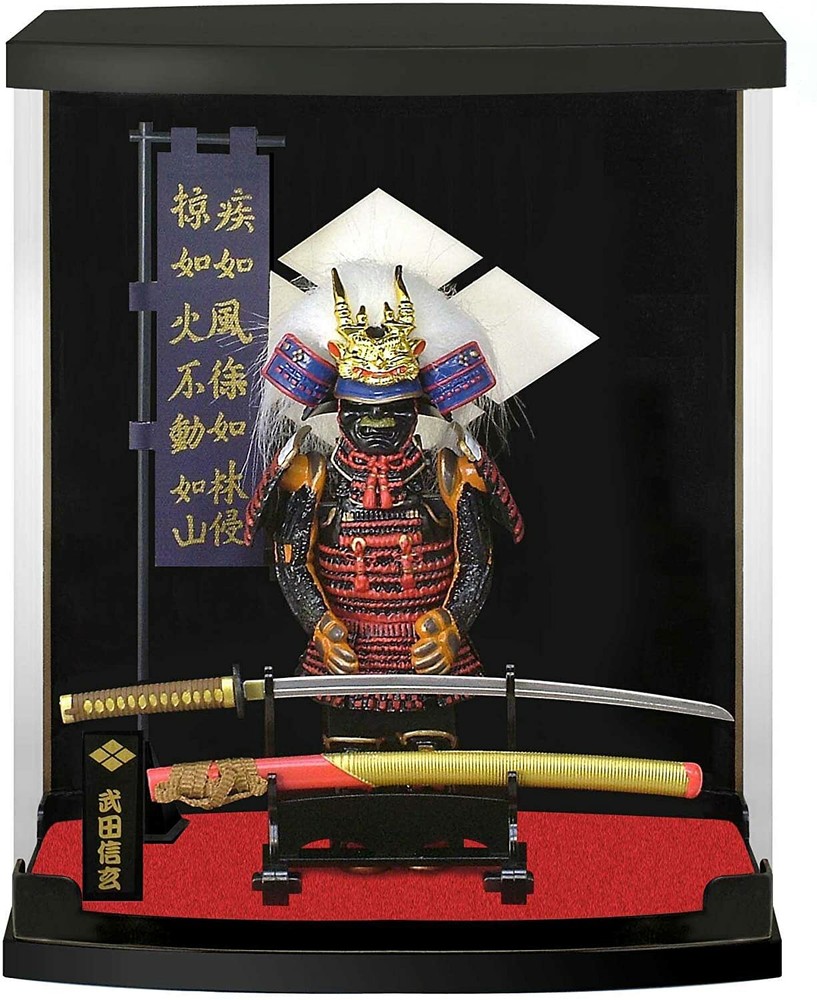 Samurai armor figure A-5 Samurai A type Shingen Takeda (with sword-case)