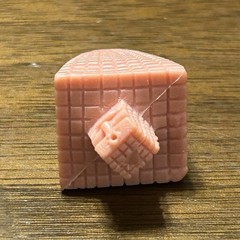 M.U.S.C.L.E muscle men Kinnikuman # 107 SUNSHINE PYRAMID Flesh color 1985 MATTEL