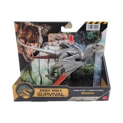 Jurassic World Strike Attack Dunkleosteus Dromaeosaurus Mutadon Yuxisaurus Set