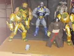DC Universe Lot.. DARKSEID, Kalibak, Parademons, Steppenwolf and Custom DeSaad