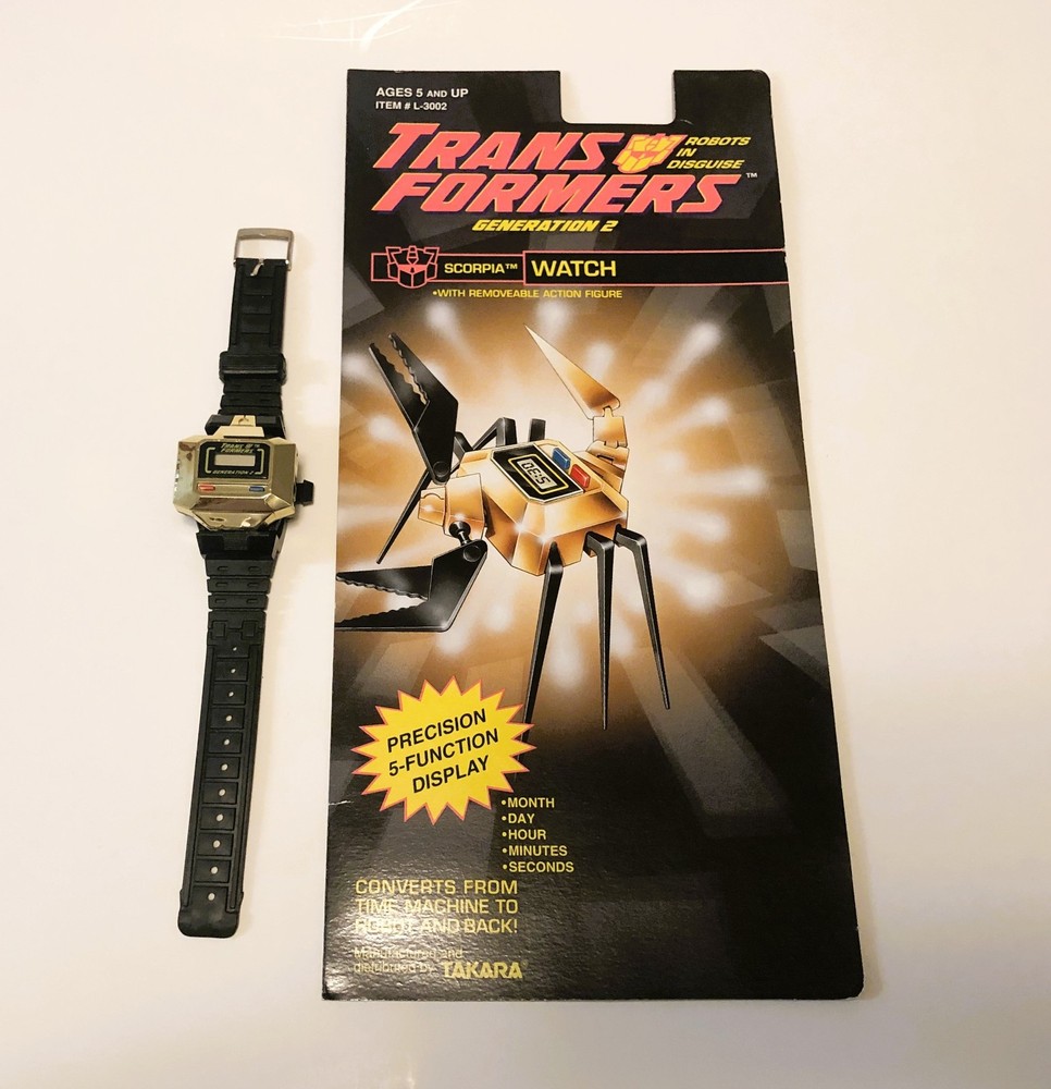 Hasbro Transformers Generation 2 Scorpia Watch