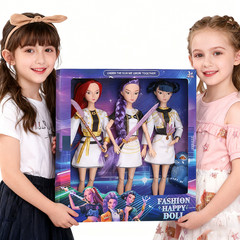 Cosplay K-Pop Devil Demon Hunters Singing Dolls Music & Light Collectible Figure