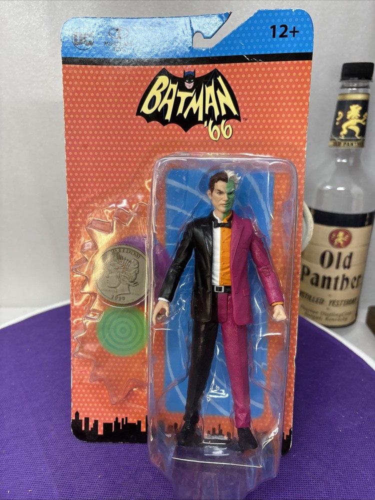 Batman 66 McFarland Toys Two Face Gillian Adam West