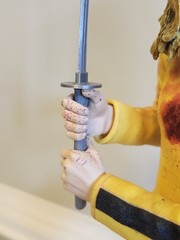 NECA KILL BILL 18″ 1/4 Scale THE BRIDE Talking Figure As Is Read Desciption