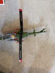 Vintage 1993 GI JOE Street Fighter Heli-Fighter (Dragonfly) Helicopter w/ Guile