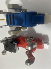Lot of Various Loose Voltron Figures for Parts or Repair Red- Blue Lion GoLion