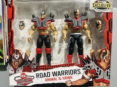 Ringside Collectibles Road Warriors Legion Of Doom Classic Superstars Grey