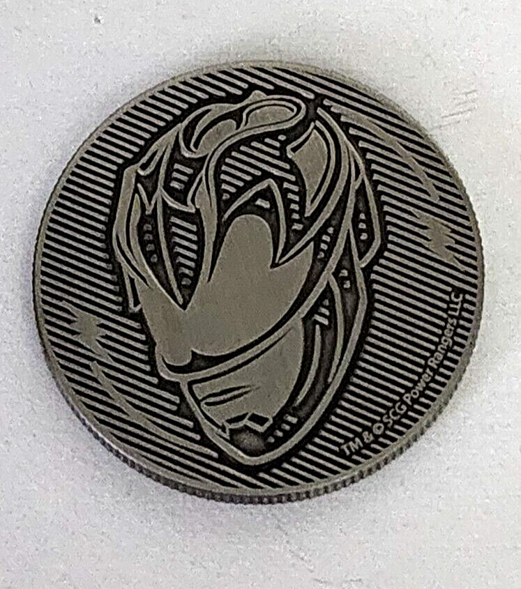 New York Comic Con Exclusive Power Rangers Movie Coin 2017 NYCC exclusive