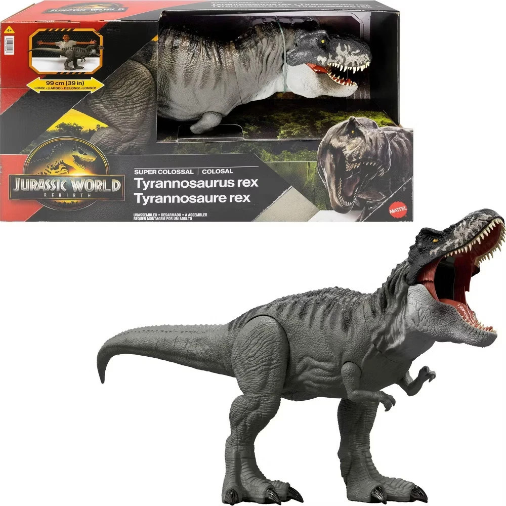 Jurassic World Rebirth Super Colossal TYRANNOSAURUS REX 39” N-A1R1S1R5S1