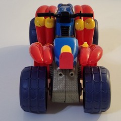 SPIDER-MAN & FRIENDS 4 Wheel All Terrain Vehicle & Action Figure 2002 Playwell