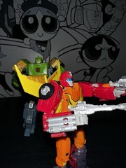 Hasbro Transformers springer & Hot Rod Action Figures w/ Gun Plastic Multicolor