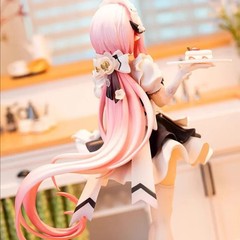 24CM Elysia Figure Honkai Impact 3rd PVC GK Anime Girl Statue