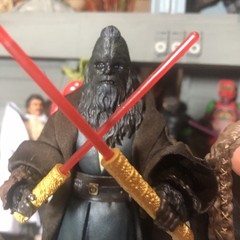 Star Wars Black Series Lot 2 Custom Sith Figures Leia Starkiller, Darth Mad Klaw