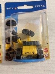 Disney Pixar WALL-E & EVE Cake Toppers Collectible Mattel New Sealed Lot Of 2