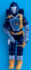 1986 GI JOE B.A.T.S. Replacement CHEST PIECE plate sticker COBRA bat figure
