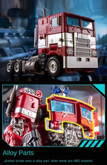 Optimus Prime Robot Car Toy 18cm Alloy Action Figure Transformer Gift Model