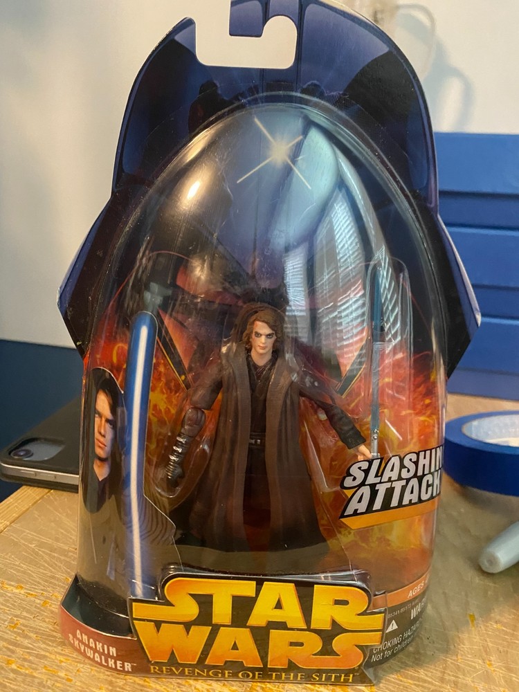 Star Wars Revenge of the Sith EVIL ANAKIN SKYWALKER Figure Unopened