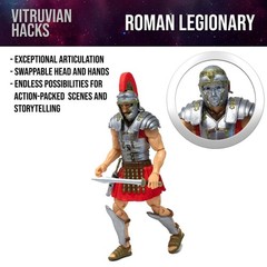 Roman Legionary (10th Anniversary Edition) -Vitruvian H.A.C.K.S. 1:18 Scale
