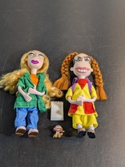 Eliza Debbie Thornberrys 1999 Vintage Toy Figures Viacom 4 Piece Lot Nickelodeon