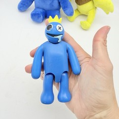 Rainbow Friends Plush & Figure Lot Blue Yellow Roblox Horror Toys 3pc