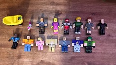 Roblox Mini Figures Lot of 13 Figures W/ Accessories Mixed Characters Used