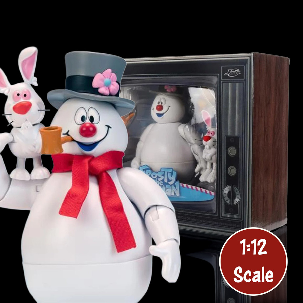 Frosty the Snowman 1:12 Scale Action Figure Jada Toys Holiday Collectible