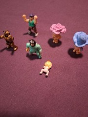 Plastic Mini Figure Set Mixed Lot Multicolor Miniature Toy Figures